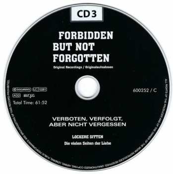 10CD/Set di cofanetti Various: Forbidden But Not Forgotten = Verboten, Verfolgt, Aber Nicht Vergessen (Forbidden Music During The Third Reich)