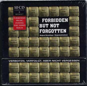 10CD/Set di cofanetti Various: Forbidden But Not Forgotten = Verboten, Verfolgt, Aber Nicht Vergessen (Forbidden Music During The Third Reich)