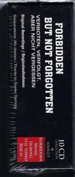 10CD/Set di cofanetti Various: Forbidden But Not Forgotten = Verboten, Verfolgt, Aber Nicht Vergessen (Forbidden Music During The Third Reich)