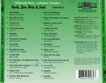 CD Various: Fraternity Row - Jukebox Classics - Rock, Doo Wop & Soul - Volume 2