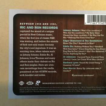 10SP/Set di cofanetti Various: From The Vaults Of Ric & Ron Records (Rare And Unreleased Recordings 1958-1962) LTD