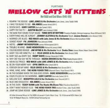 CD Various: Further Mellow Cats 'N' Kittens (Hot R&B And Cool Blues 1946-1951)