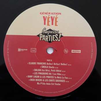 2LP Various: Génération Yéyé Leurs Plus Belles Chansons Et Leur Version Américaine