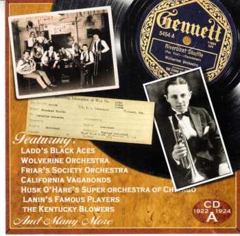 4CD/Set di cofanetti Various: Gennett Jazz 1922-1930
