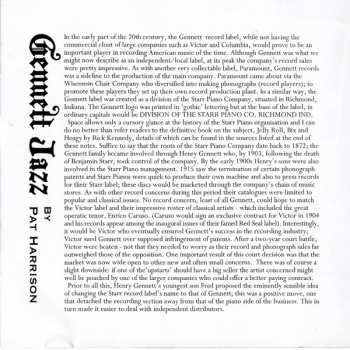 4CD/Set di cofanetti Various: Gennett Jazz 1922-1930