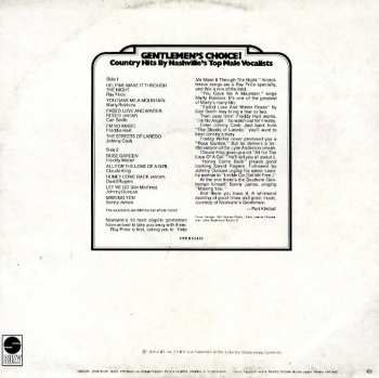 LP Various: Gentlemen's Choice! Country Hits By Nashville's Top Male Vocalists
