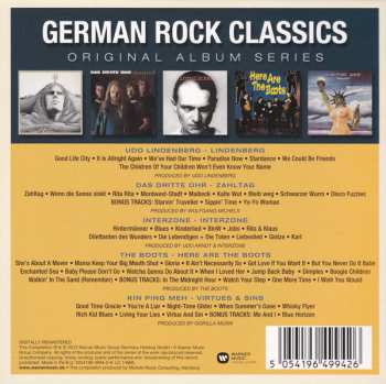 5CD/Set di cofanetti Various: German Rock Classics