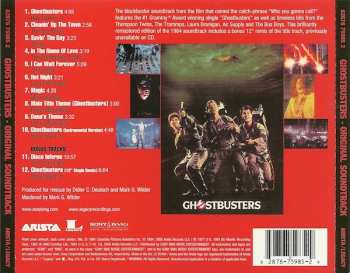 CD Various: Ghostbusters (Original Soundtrack Album)