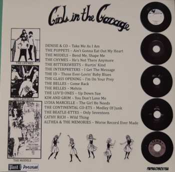6CD/Set di cofanetti Various: Girls In The Garage - A Collection Of Girl Garage And Girl Groups From The 60s! Volumes 1-6