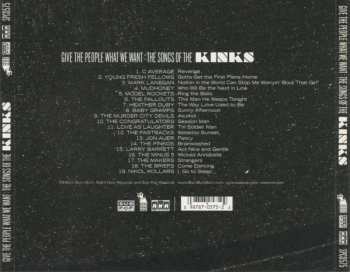 CD Various: Give The People What We Want : The Songs Of The Kinks
