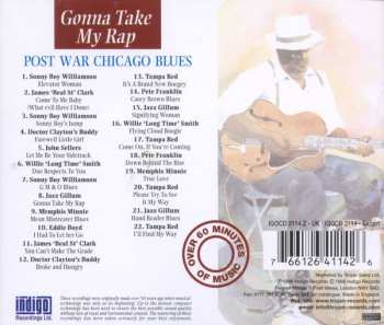 CD Various: Gonna Take My Rap -  The Essential Recordings Of Post War Chicago Blues '45 - '49