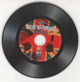 3CD Various: Great British Instrumentals Of The '50s & '60s