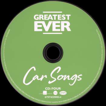 4CD Various: Greatest Ever Car Songs