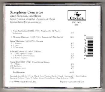 CD Various: Saxophone Concertos