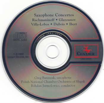 CD Various: Saxophone Concertos