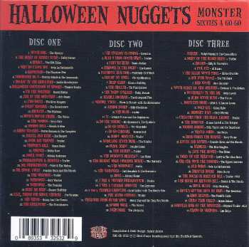 3CD/Set di cofanetti Various: Halloween Nuggets:  Monster Sixties A Go-Go