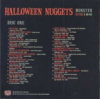 3CD/Set di cofanetti Various: Halloween Nuggets:  Monster Sixties A Go-Go