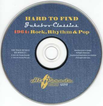 CD Various: Hard To Find Jukebox Classics 1964: Rock, Rhythm & Pop
