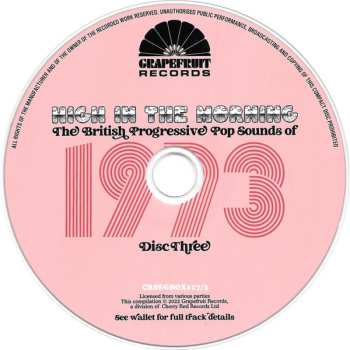 3CD/Set di cofanetti Various: High In The Morning (The British Progressive Pop Sounds Of 1973)