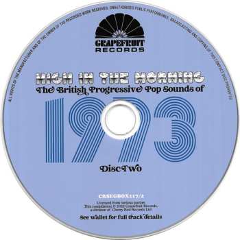 3CD/Set di cofanetti Various: High In The Morning (The British Progressive Pop Sounds Of 1973)