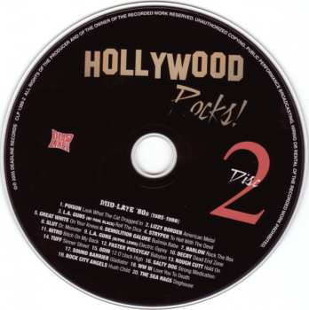4CD/Set di cofanetti Various: Hollywood Rocks