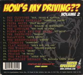 CD Various: How's My Driving??, Volume 2