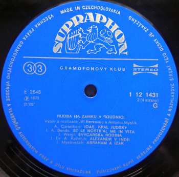 2LP/Set di cofanetti Various: Hudba Na Zámku V Roudnici