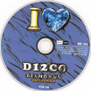 CD Various: I Love Disco Diamonds Collection Vol. 19 LTD