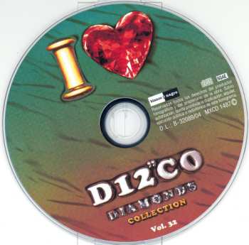 CD Various: I Love Disco Diamonds Collection Vol. 32 LTD