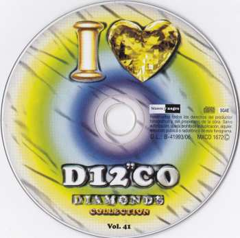 CD Various: I Love Disco Diamonds Collection Vol. 41 LTD