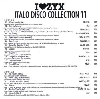 3CD Various: I Love ZYX Italo Disco Collection 11
