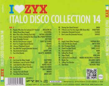 3CD Various: I Love ZYX Italo Disco Collection 14