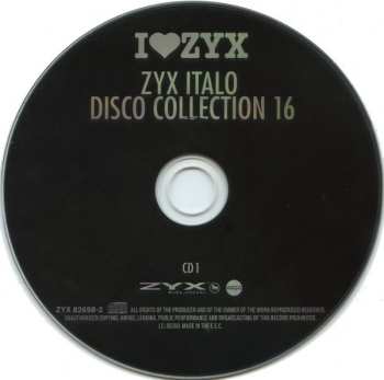 3CD Various: I Love ZYX Italo Disco Collection 16