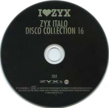 3CD Various: I Love ZYX Italo Disco Collection 16