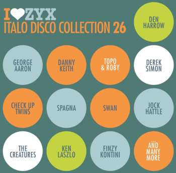 3CD Various: I Love ZYX Italo Disco Collection 26