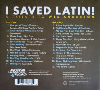 2CD Various: I Saved Latin! A Tribute To Wes Anderson
