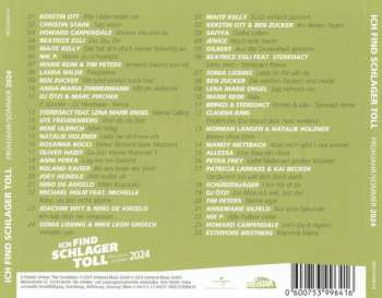 2CD Various: Ich Find Schlager Toll - Frühjahr/Sommer 2024