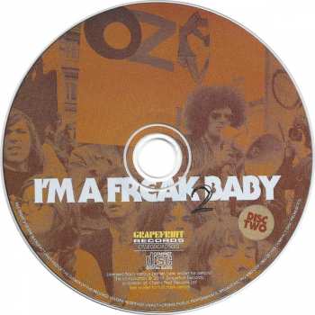 3CD/Set di cofanetti Various: I'm A Freak 2 Baby (A Further Journey Through The British Heavy Psych And Hard Rock Underground Scene: 1968-73)