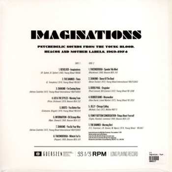 LP Various: Imaginations · Psychedelic Sounds From The Young Blood, Beacon And Mother Labels, 1969-1974