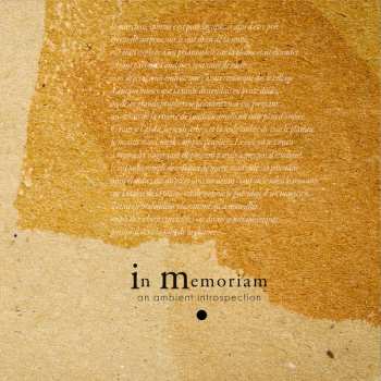 LP Various: In Memoriam / An Ambient Introspection Compilation