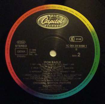 LP Various: Iron Eagle (Original Motion Picture Soundtrack)