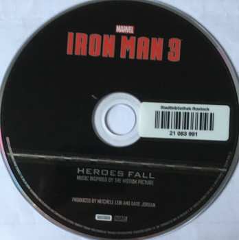 CD Various: Iron Man 3 Heroes Fall (Music Inspired By The Motion Picture)