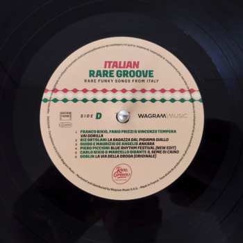 2LP Various: Italian Rare Groove (Rare Funky Songs From Italy)