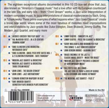 10CD/Set di cofanetti Various: Jazz Goes Classical