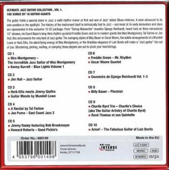 10CD/Set di cofanetti Various: Jazz Guitar Ultimate Collection Vol. 1
