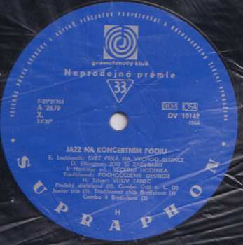 LP Various: Jazz Na Koncertním Pódiu