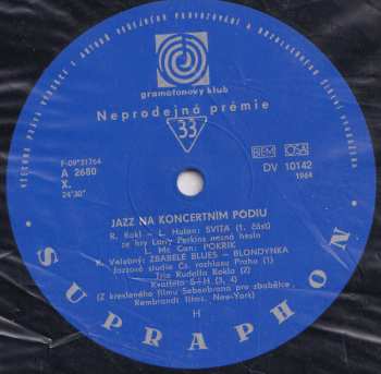 LP Various: Jazz Na Koncertním Pódiu