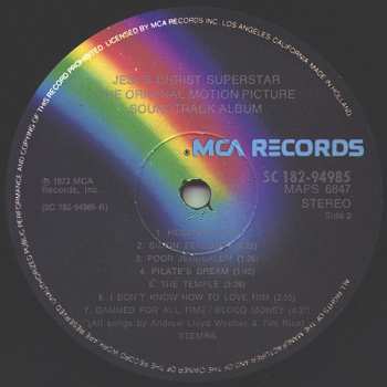 2LP Various: Jesus Christ Superstar (The Original Motion Picture Sound Track Album)