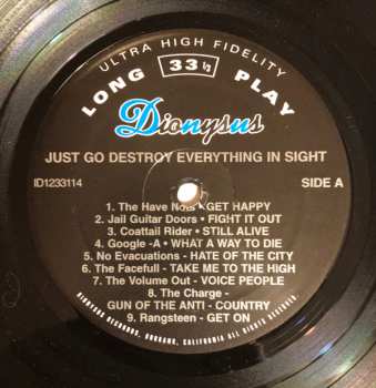 LP Various: Just Go Destroy Everything In Sight!