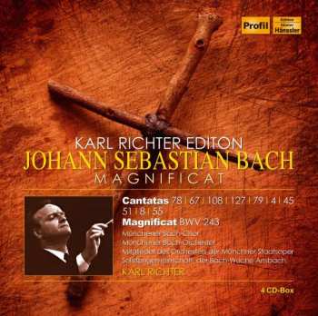 4CD Various: Karl Richter Edition - Johann Sebastian Bach
